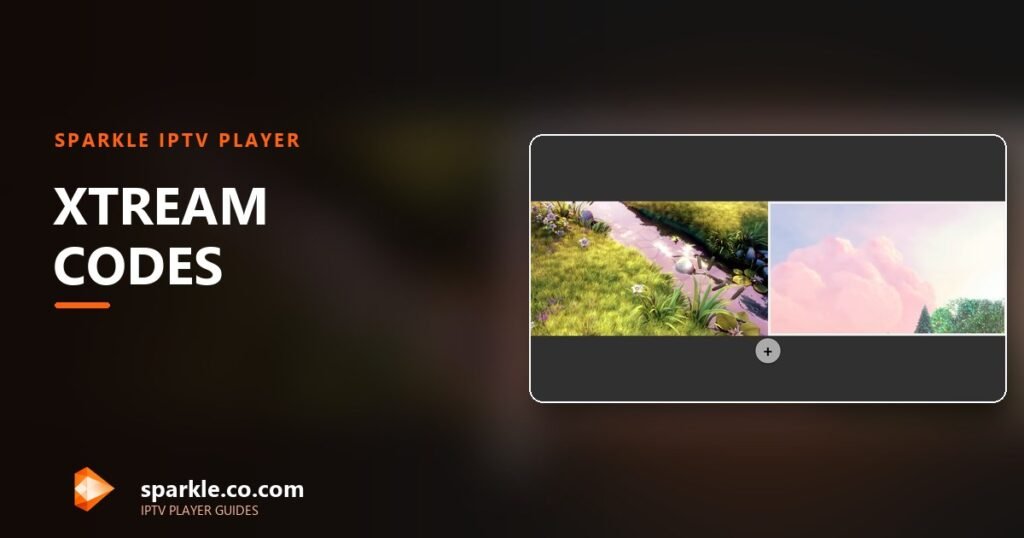 Entering Xtream Codes provider details in Sparkle TV Player